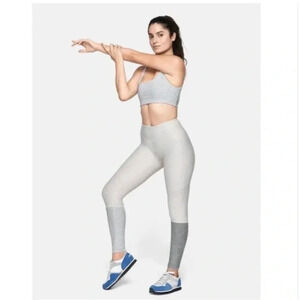 Outdoor Voices Dipped 7/8 Leggings Oatmeal & Grey // Size M